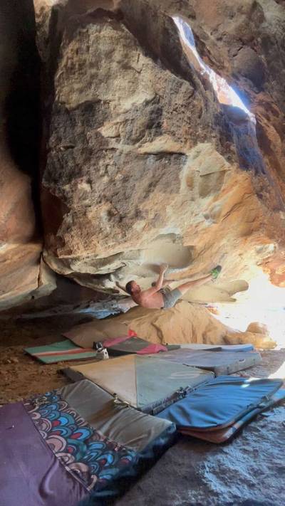 Jamocha Joe v6, Hueco Tanks - Beta Video from 44