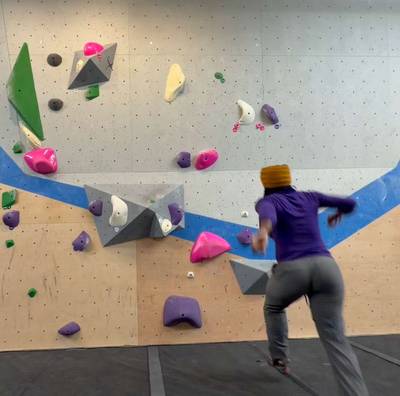 Pink v3, Central Rock Gym Chelsea - Beta Video from adyclimbs