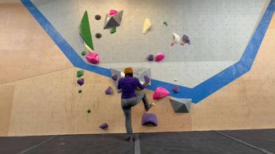 White v5, Central Rock Gym Chelsea - Beta Video from adyclimbs
