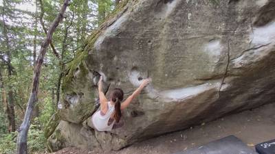 Lost Keys Traverse v6, Indian Rock - Beta Video from Qiaodada