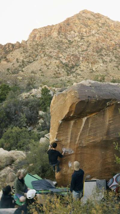 Le Cheval Sit v6, Red Rock - Beta Video from rickyslclimbs