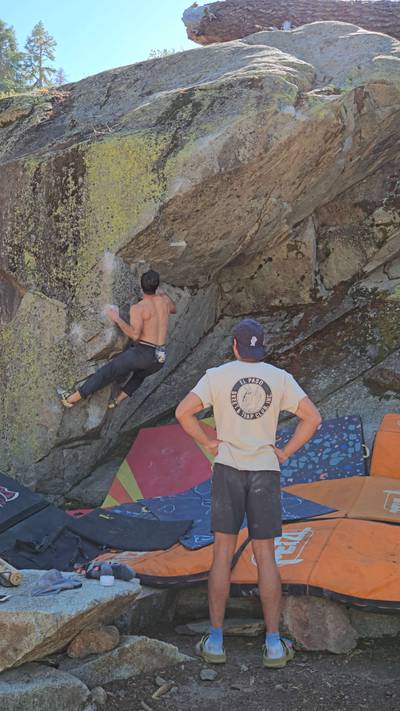 Campfire Arete Sit v8, Lake Tahoe - Beta Video from vpinto