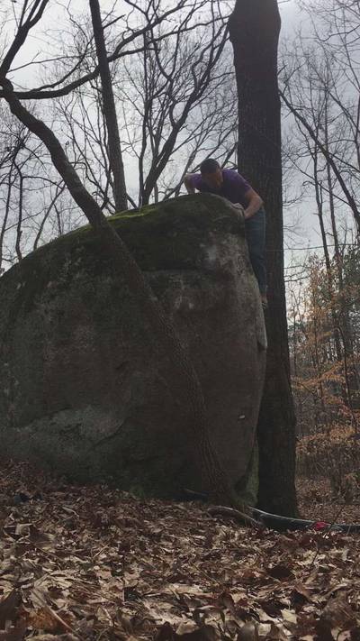 Dogwood Arete v4, Boat Rock - Beta Video from th3n3wtr3ya113n