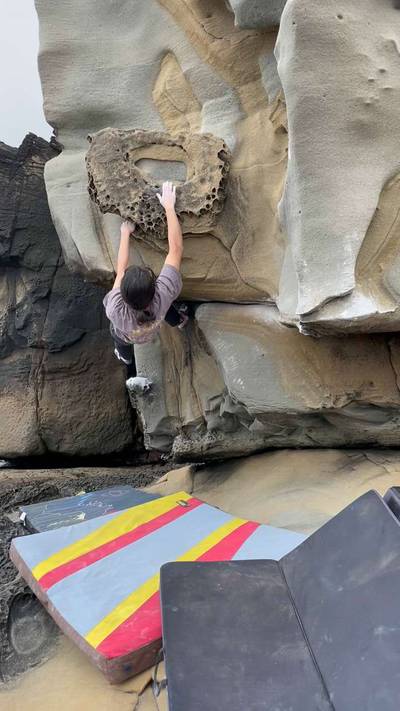 Tufatafoni Traverse v3, Salt Point - Beta Video from lisalisa