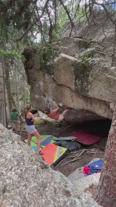 Free Basin Mid Start v8, Rocky Mountain National Park - Beta Video from just.a.michelle