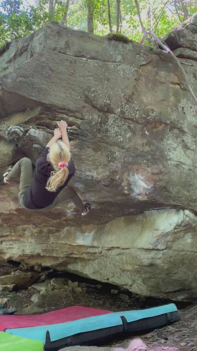Bro-ner v6, New River Gorge - Beta Video from GymRatKaia