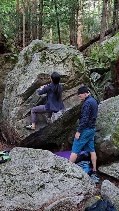 Fast and Hard v0, Squamish - Beta Video from nicowaling
