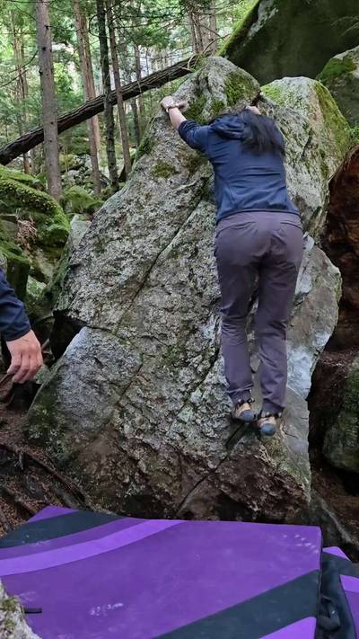 Slow and Easy v0, Squamish - Beta Video from nicowaling