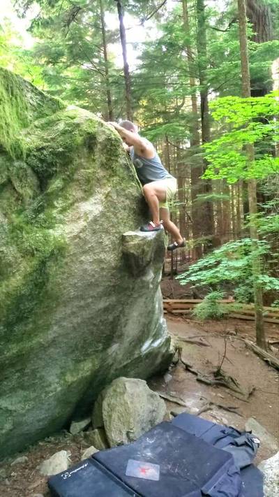 Double Decker v3, Squamish - Beta Video from CarsonClimbs