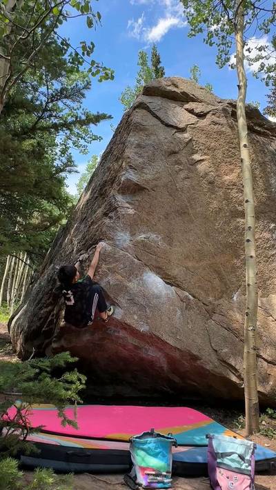 Aspen Arete v5, Guanella Pass - Beta Video from RyoClimber