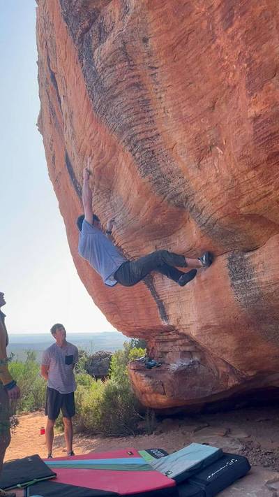 Pinotage v8, Rocklands - Beta Video from Beefcake
