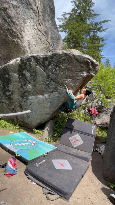 The White Arete v5, Leavenworth - Beta Video from junran