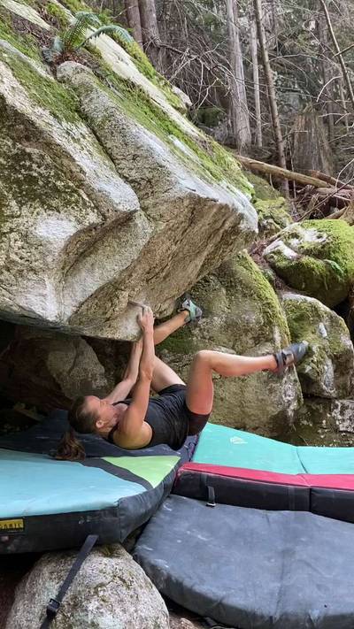 Progression in Backwards Thinking v9, Squamish - Beta Video from silijenn