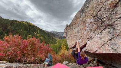 Karate v5, Little Cottonwood Canyon - Beta Video from lindzzz