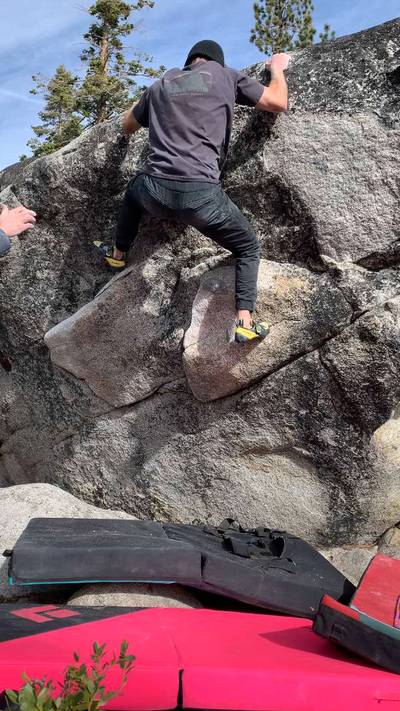 Gunks Center v3, Lake Tahoe - Beta Video from Growlz