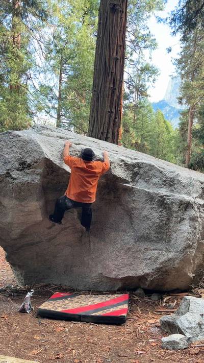 Cabin Crusher v3, Yosemite Valley - Beta Video from bigcalfclimbr