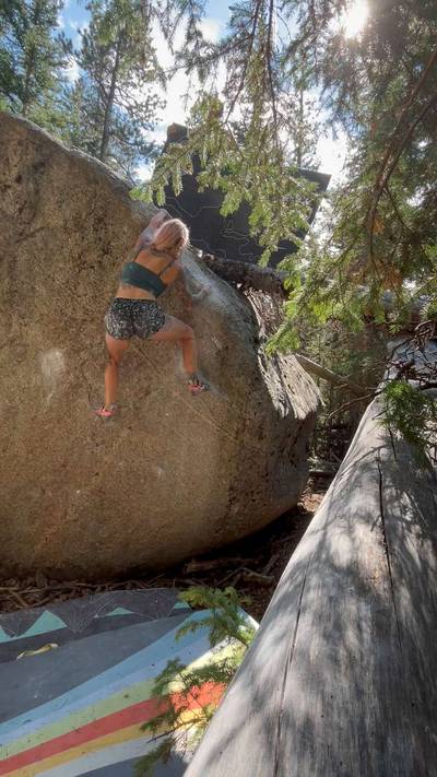 Odie v6, Rocky Mountain National Park - Beta Video from Caroleeena