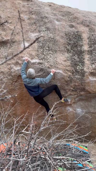 Milk the Milks v6, Bishop - Beta Video from merelyclimbin