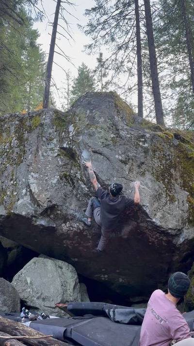 Hollywoo v9, Leavenworth - Beta Video from climb_ryan