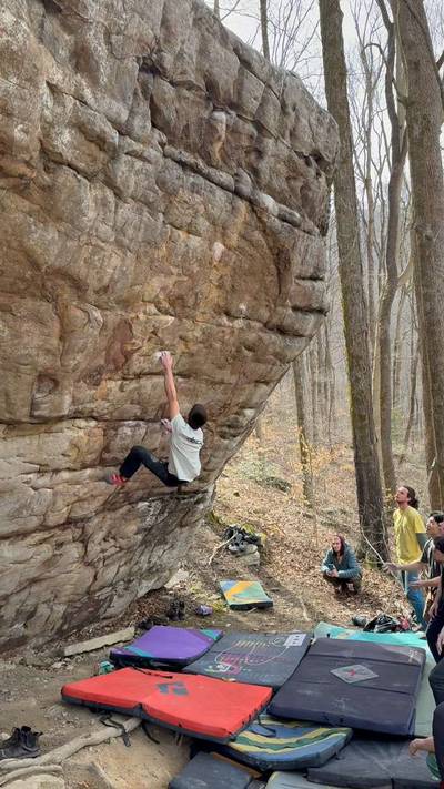 Man on the Moon v10, New River Gorge - Beta Video from TroyFauteux