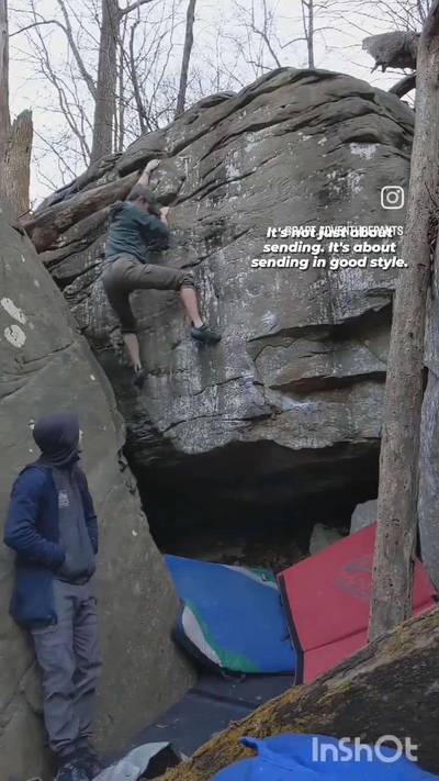 Soft Goods v5, New River Gorge - Beta Video from capt.adventurepants