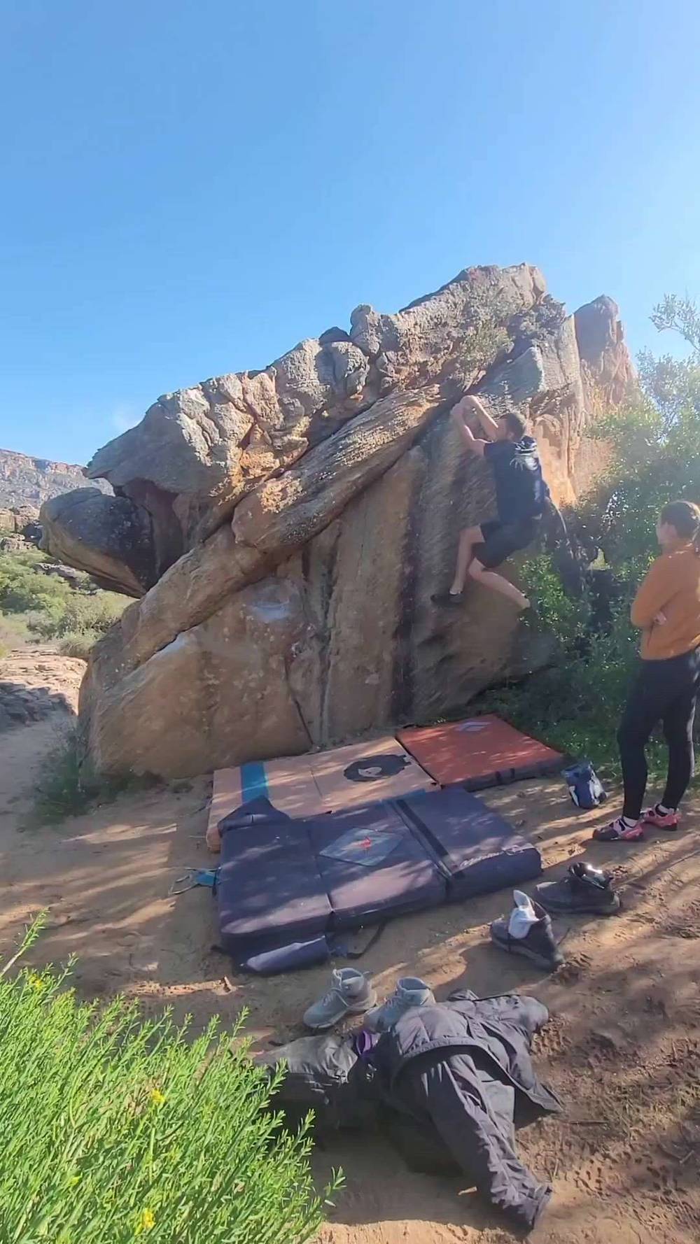 Someone's Chalk v3, Rocklands - Beta Video from coolguyJD