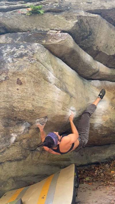 Little Bag of Pinches v6, New River Gorge - Beta Video from MaryChristine