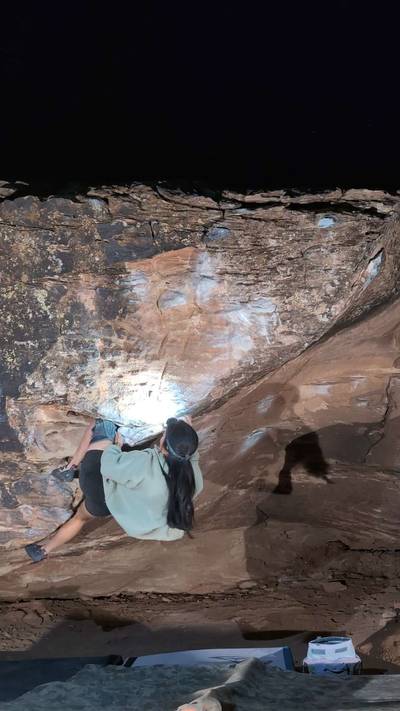 Jack's Arete v5, Moe's Valley - Beta Video from gentilclimbs