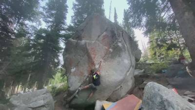 Mike's Seam v10, Big Cottonwood Canyon - Beta Video from routesetter