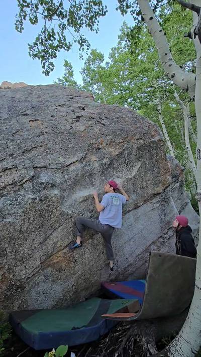 Handsome Blunderstone v5, Little Cottonwood Canyon - Beta Video from Jord_P_H