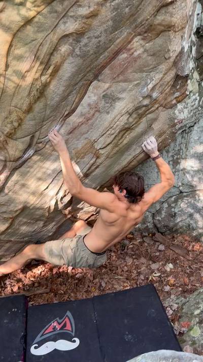 Mr. Stiffy v5, Rocktown - Beta Video from NickVclimb