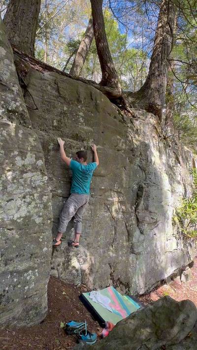 Big Pinch v2, Coopers Rock - Beta Video from Isaac