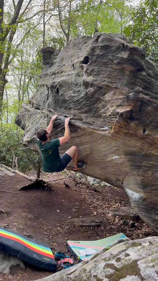 King Swing v4, Coopers Rock - Beta Video from Isaac
