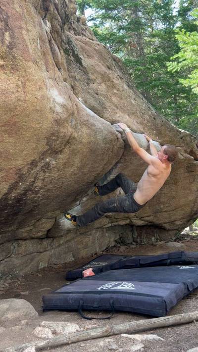 Man Eater v8, Rocky Mountain National Park - Beta Video from Mister_weak_sauce