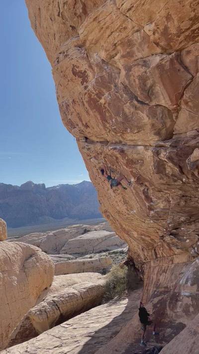 Keep Your Powder Dry 5.12b, Red Rock - Beta Video from thaii