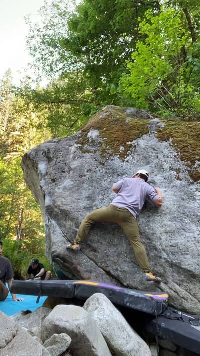 Slabjäger v2, Miller River - Beta Video from Korean.climber