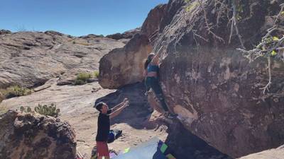 Girls of Texas v5, Hueco Tanks - Beta Video from ahleeneh