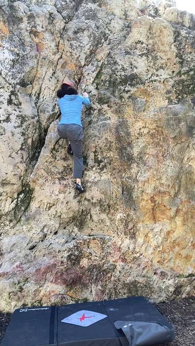Transportation Crack vB, Berkeley - Beta Video from syd.climb
