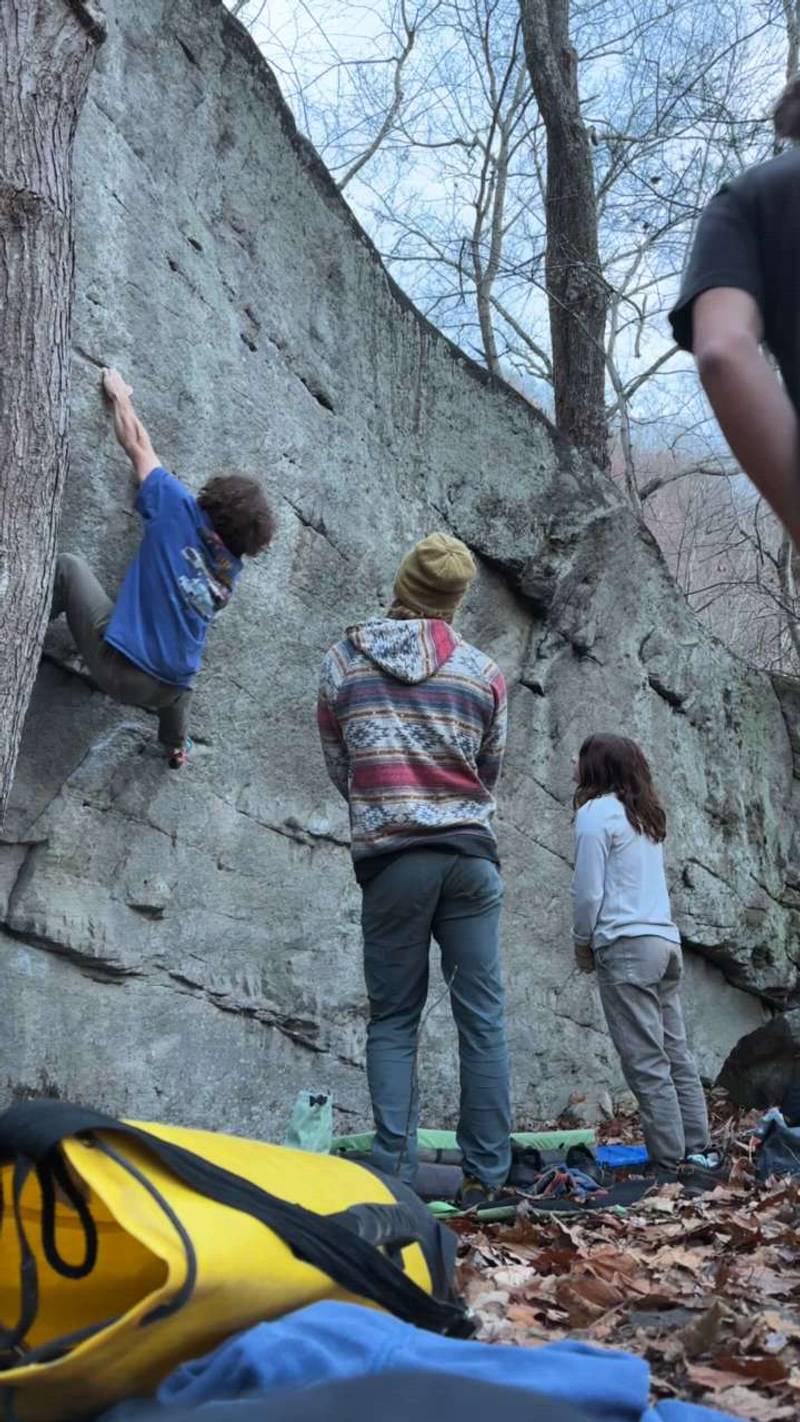 Phantom Nail Sit v7, New River Gorge - Beta Video from Eric.jerome