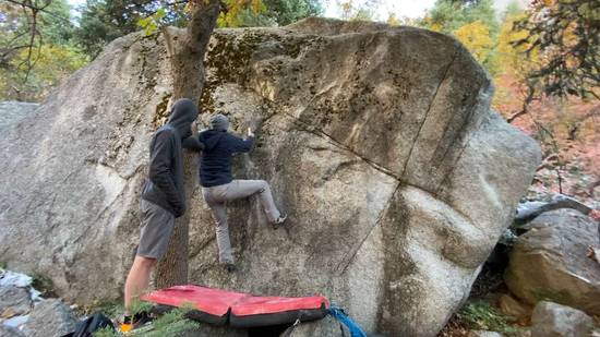 Der Undergriff v4, Little Cottonwood Canyon - Beta Video from rubbersharkman