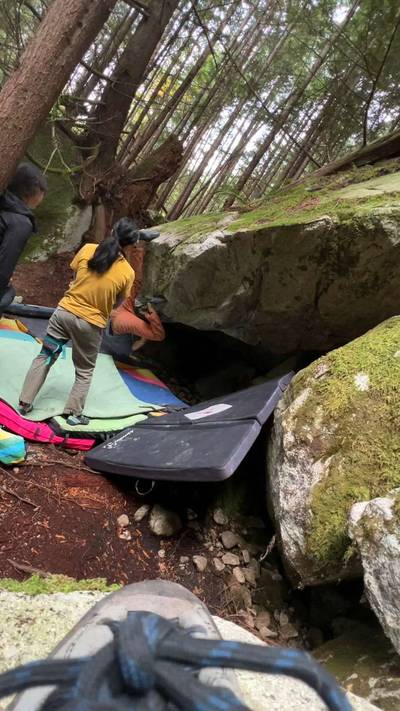 Progression in Backwards Thinking v9, Squamish - Beta Video from nicrusdesu