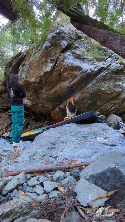 Wicked v8, Mt. Tamalpais - Beta Video from Cheycheystirfry