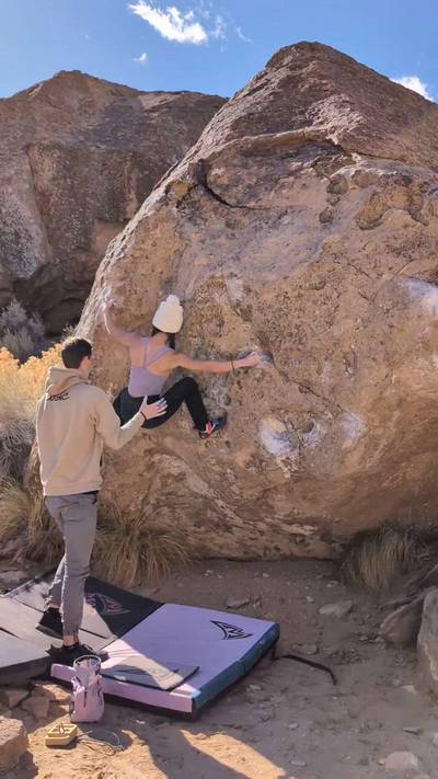 Froz v7, Bishop - Beta Video from gentilclimbs
