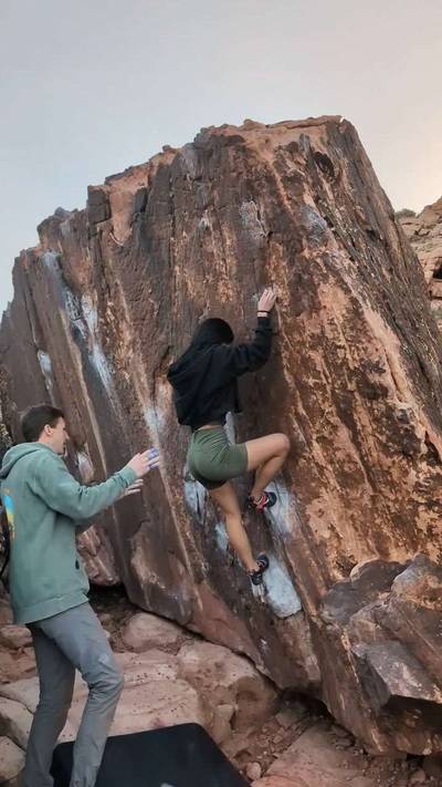 High Noon v2, Red Rock - Beta Video from gentilclimbs