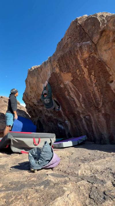 Two Birds v5, Hueco Tanks - Beta Video from BertMacklin_FBI