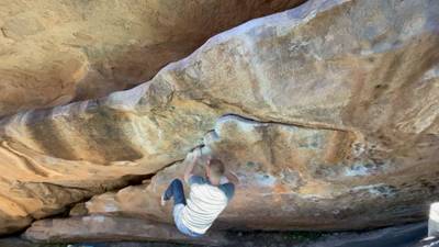 Big Nose Milley v9, Hueco Tanks - Beta Video from awclimbe86