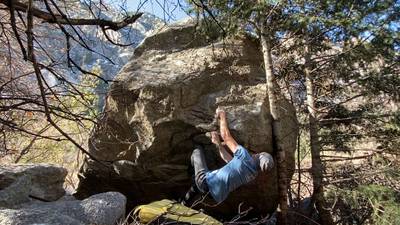 Holy v4, Little Cottonwood Canyon - Beta Video from rubbersharkman
