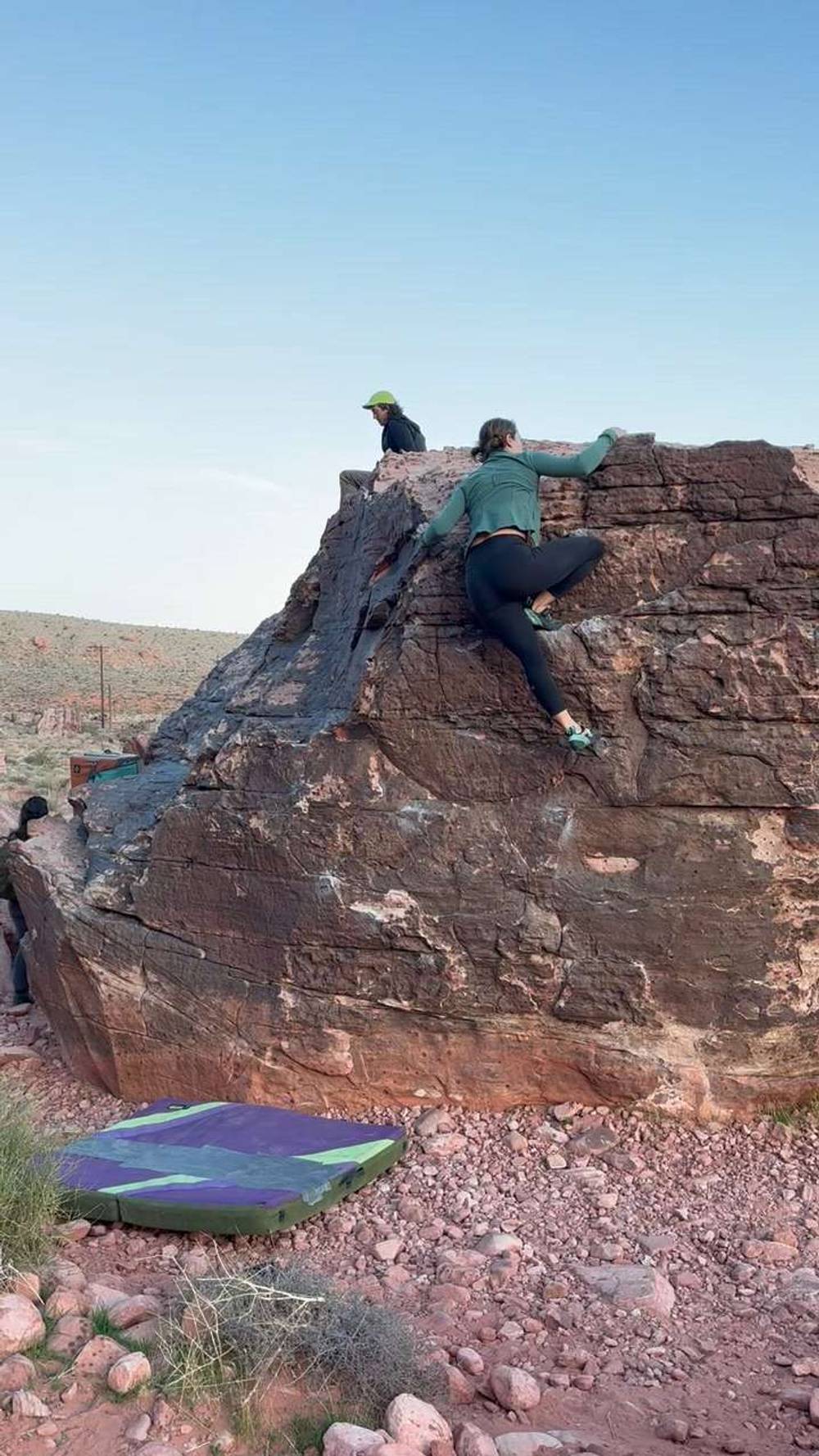 The Black Warm Up - Slab Backside v0, Red Rock - Beta Video from Stefi_g