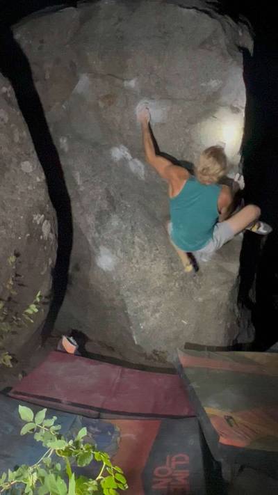 The Strainer v9, Leavenworth - Beta Video from Boulderman_Climbs