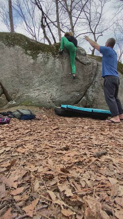 Nora's Mantle v6, Boat Rock - Beta Video from JessRocks
